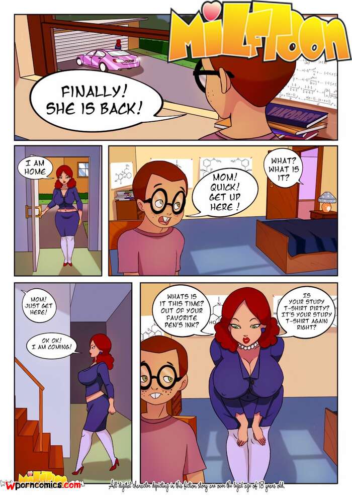 Porn comics The Geek. Chapter 1. MILFToon.
