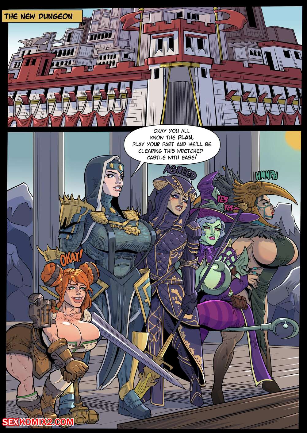 Porn comics The Great Raid. Chapter 1. LoonyJams.
