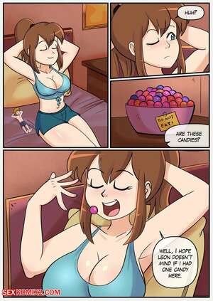 Porn comics The Growing Brunette. DakunArt.