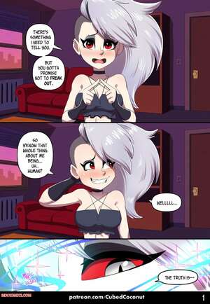 Porn comics The Human and the Hellhound. CubedCoconut