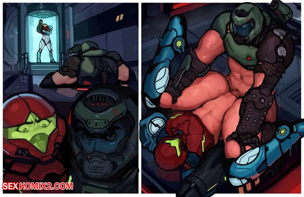 Porn comics The Hunters Face Off. DoleCat