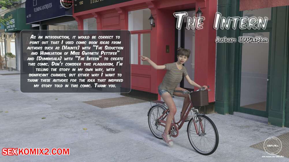 Porn comics The Intern. 3dpixman.