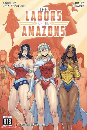 Porn comics The Labors of the Amazons. Run 666