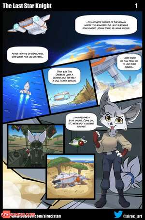 Porn comics The Last Star Knight. Chapter 1. Siroc.