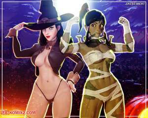 Porn comics The Legend of Korra. Halloween Monster Party. Crisisbeat