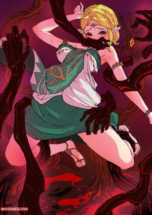 Porn comics The Legend of Zelda. The Kidnapping of Zelda inTears of the Kingdom. pzx.