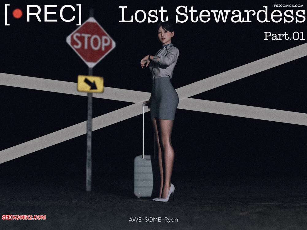 Porn comics The Lost Stewardess. Chapter 1. AWE SOME Ryan