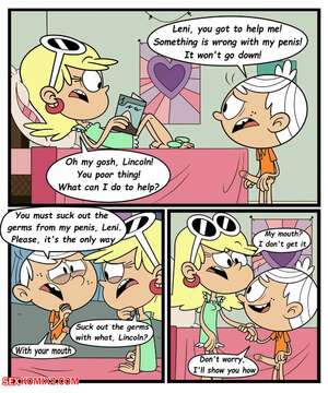 Porn comics The Loud House. Training Leni
