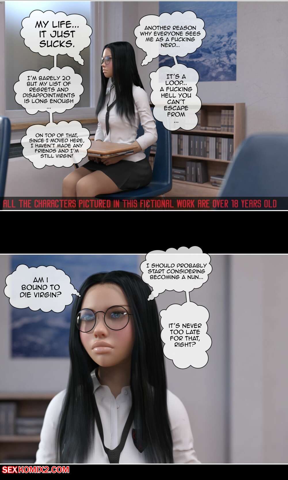 Porn comics The Mistaken Twin. Serious Punch.