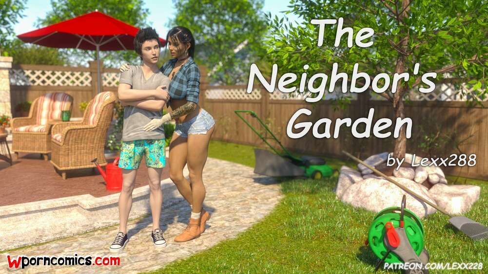 Porn comics The Neighbors Garden. Chapter 1. Lexx228.