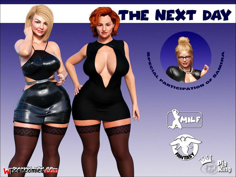 Porn comics The Next Day. Helena, Samira, Katherine, Brendon. Chapter 1. PigKing.