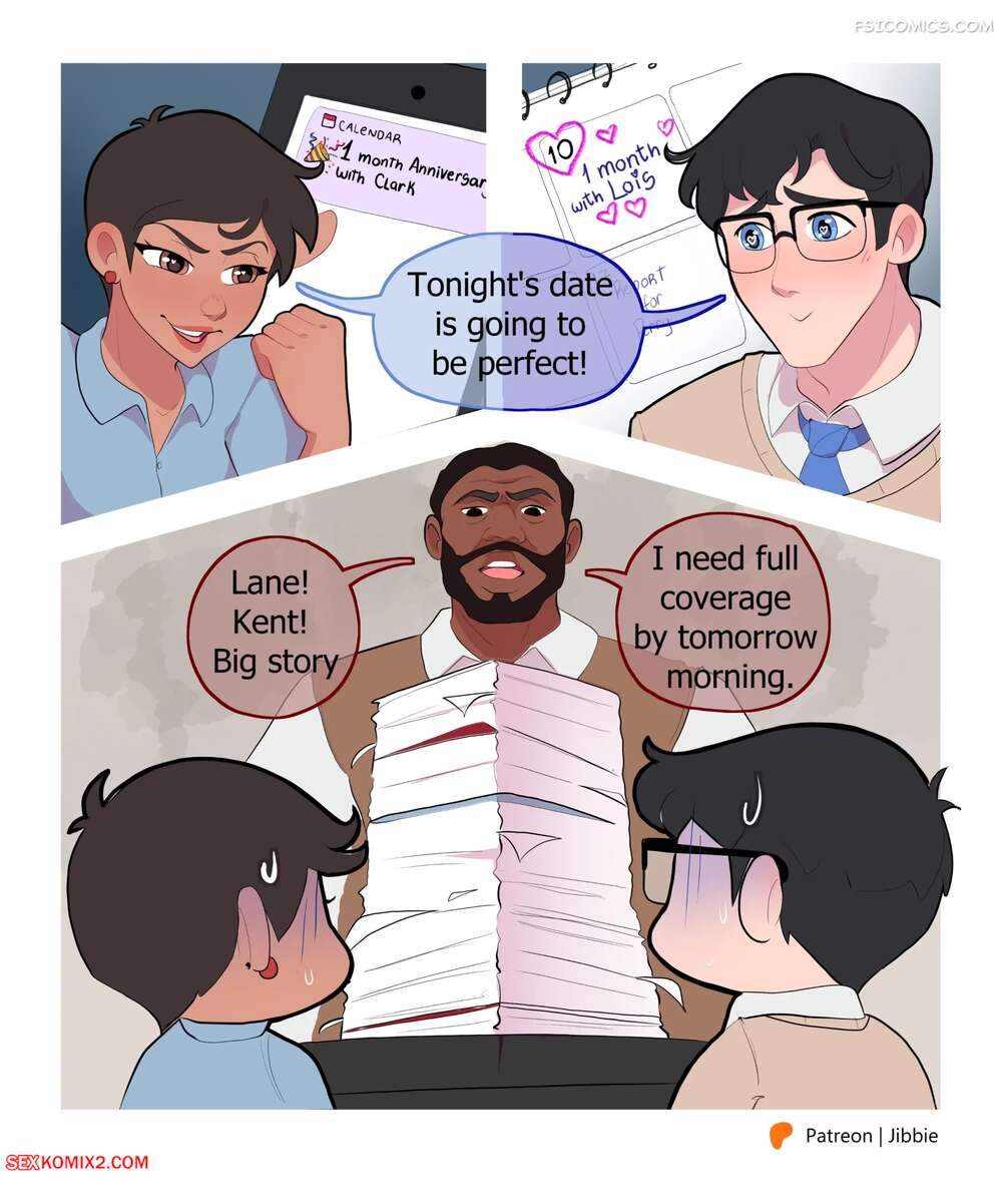 Porn comics The Night. My Adventures with Superman. Jibbie