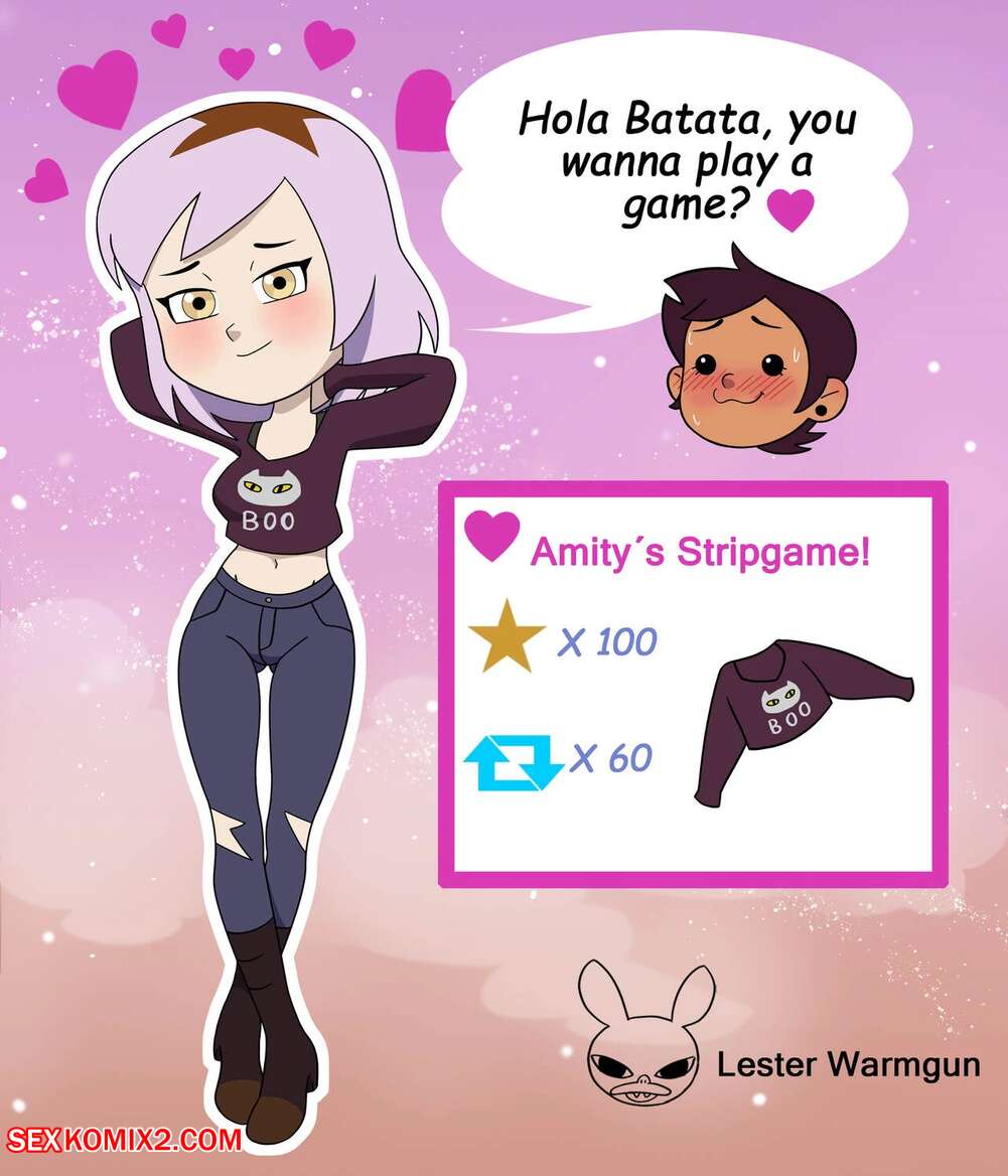 Porn comics The Owl House. Amitys stripgame. Lester