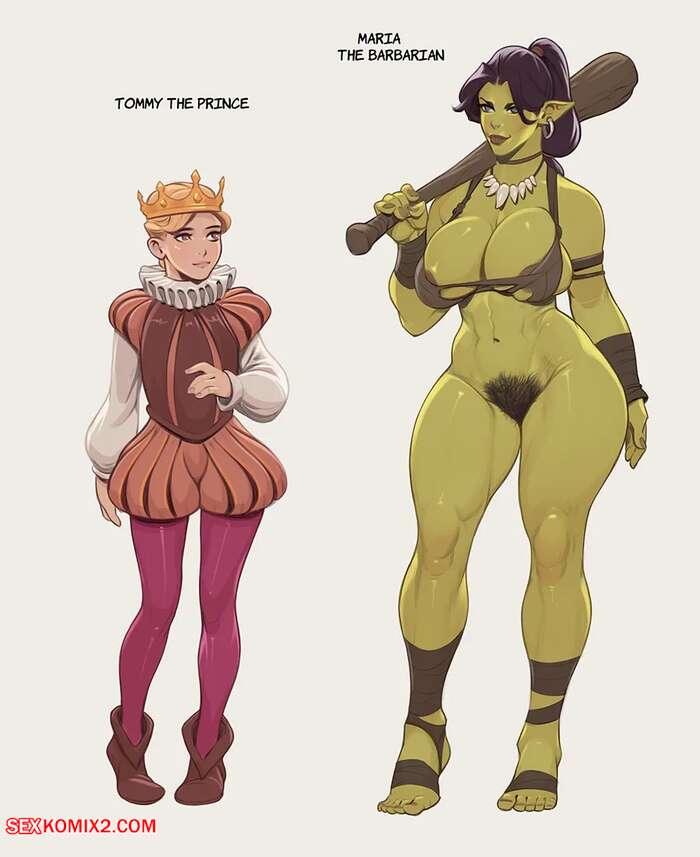 Porn comics The Prince and the Barbarian.Rino99.