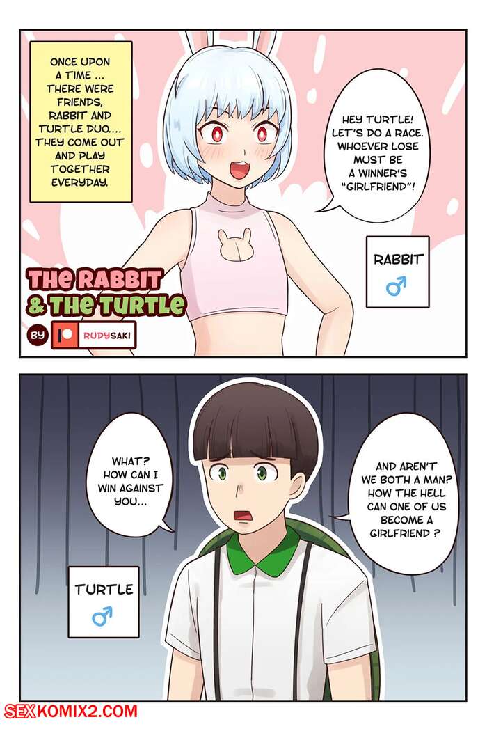 Porn comics The Rabbit and The Turtle. RudySaki