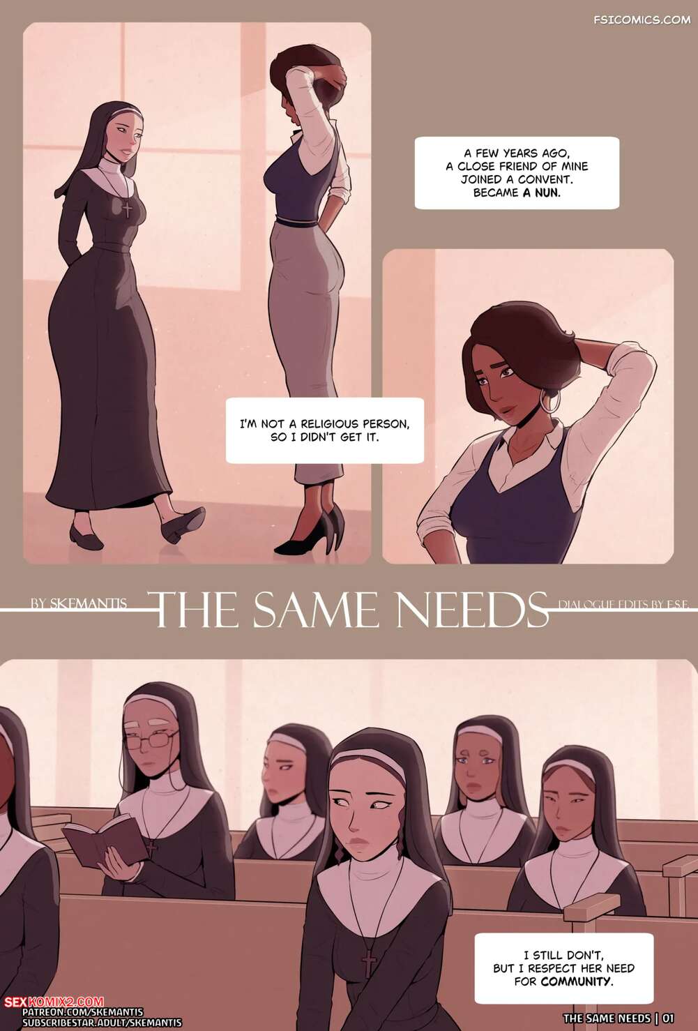 Porn comics The Same Needs. Skemantis