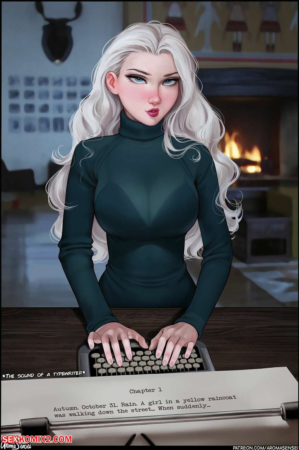 Porn comics The Shining of Elsa. Aroma Sensei