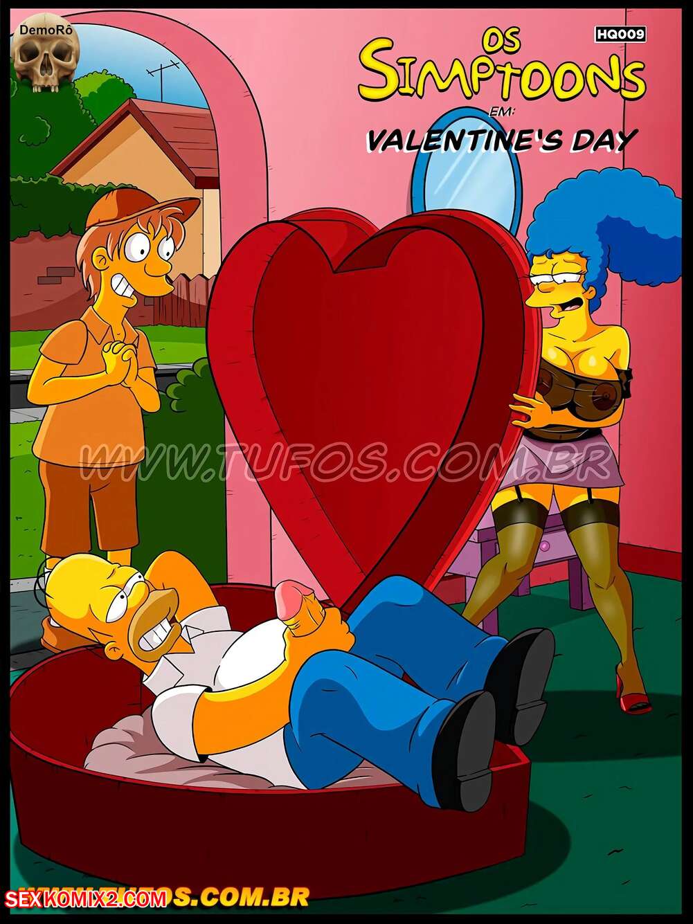 Porn comics The Simpsons. Chapter 16. The Simpsons. WC TF.