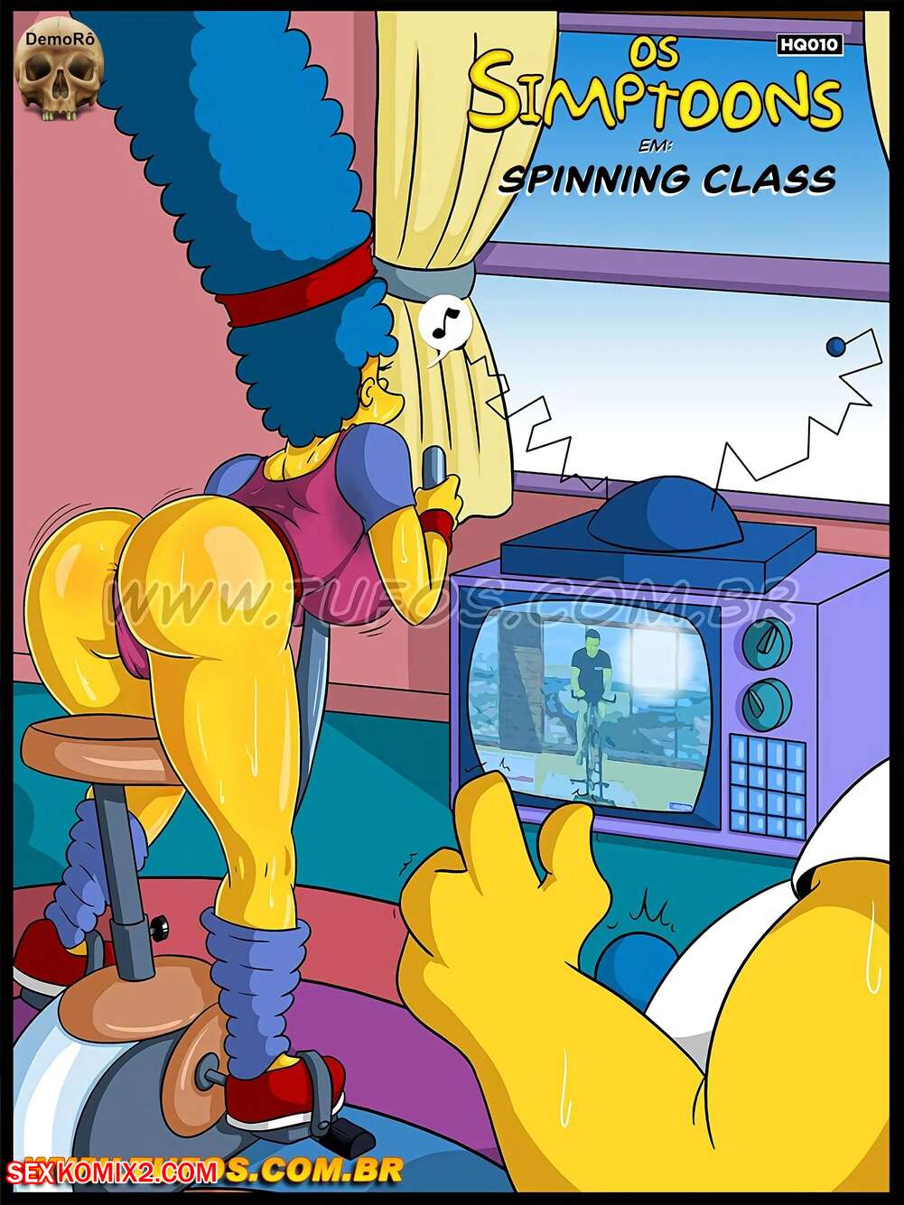 Porn comics The Simpsons. Chapter 17. The Simpsons. WC TF.