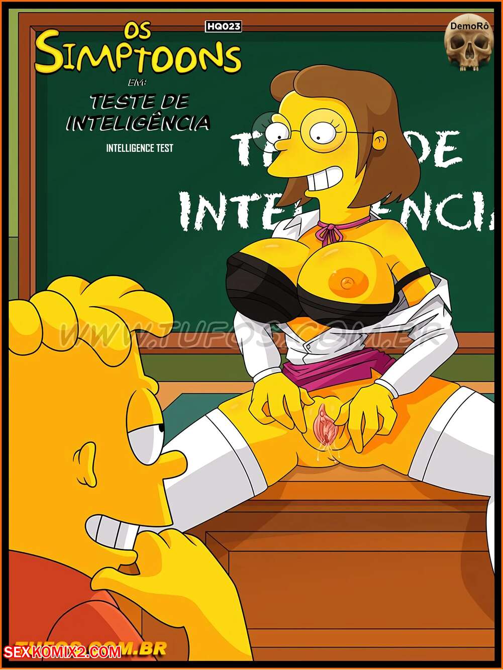 Porn comics The Simpsons. Chapter 23. The Simpsons. WC TF.