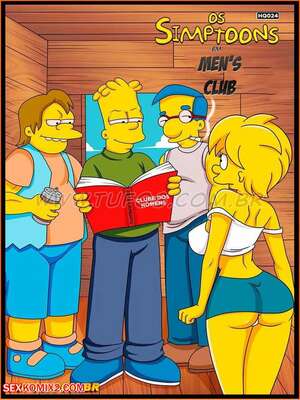 Porn comics The Simpsons. Chapter 24. The Simpsons. WC TF.