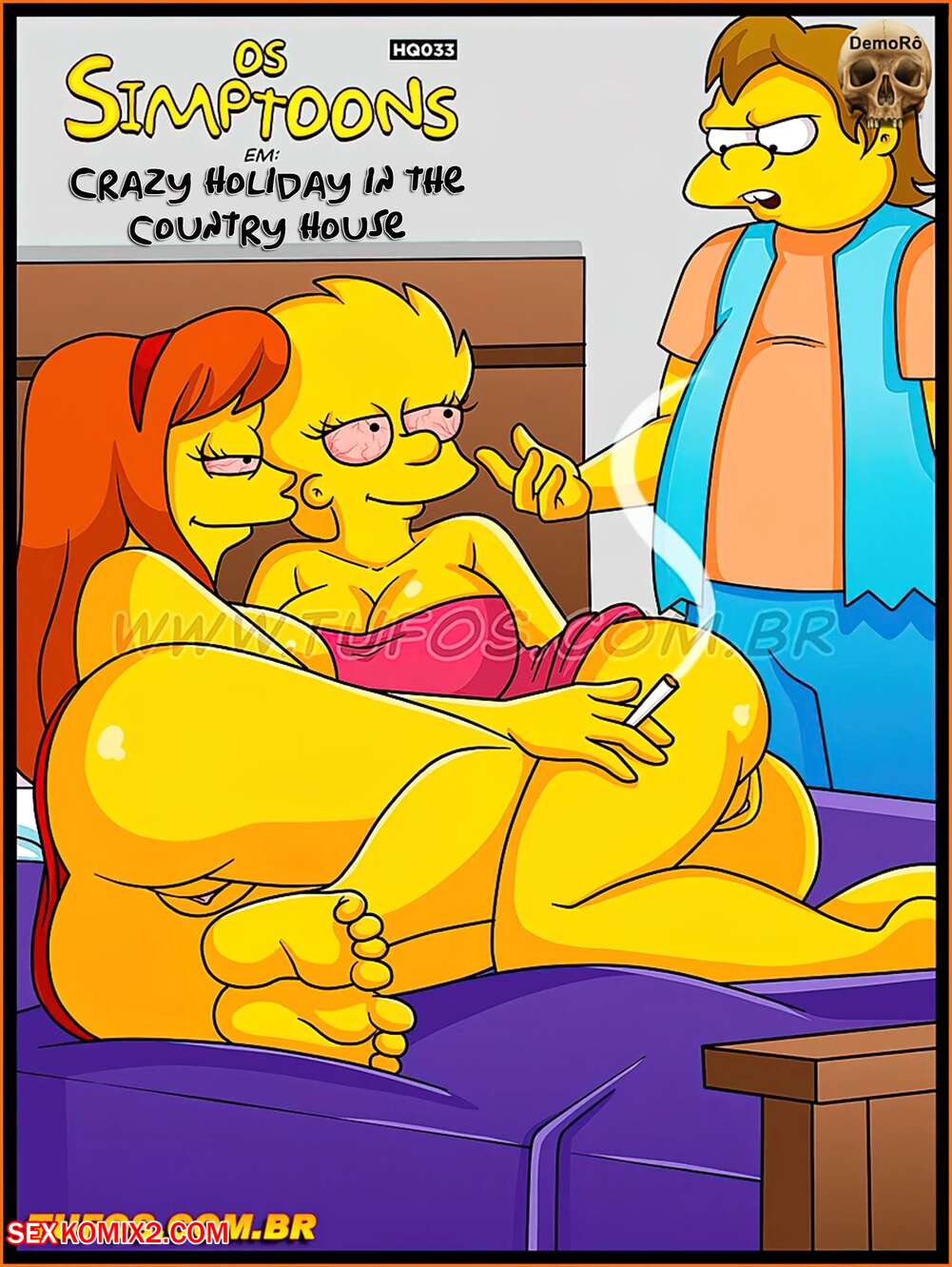 Porn comics The Simpsons. Chapter 33. The Simpsons. WC TF.
