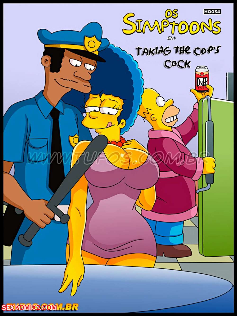 Porn comics The Simpsons. Chapter 34. The Simpsons. WC TF.