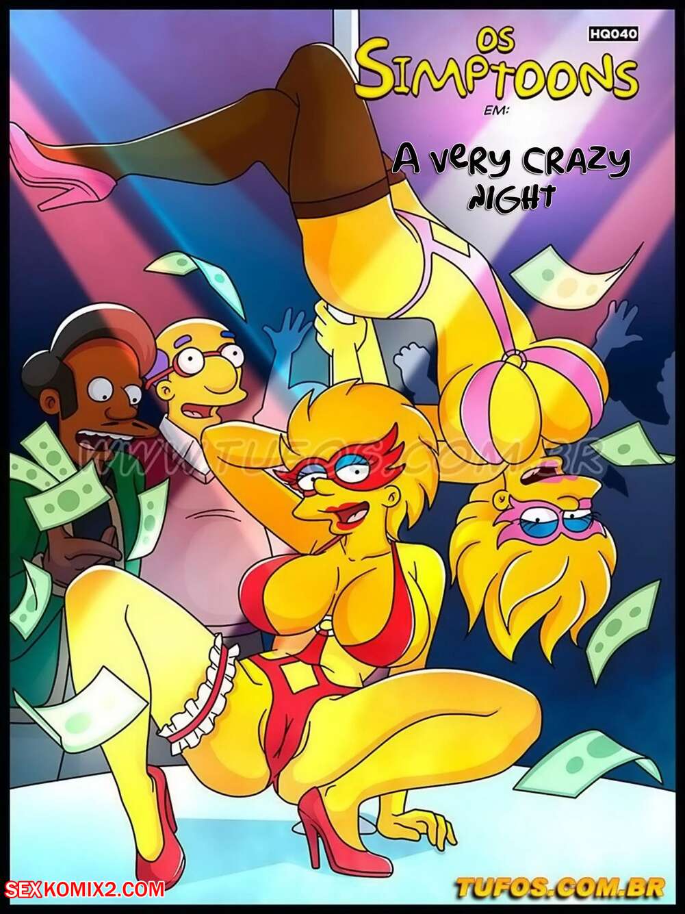 Porn comics The Simpsons. Chapter 41. The Simpsons. WC TF.