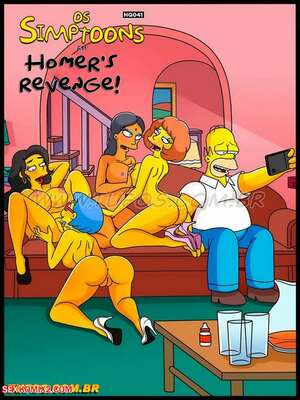 Porn comics The Simpsons. Chapter 42. The Simpsons. WC TF.