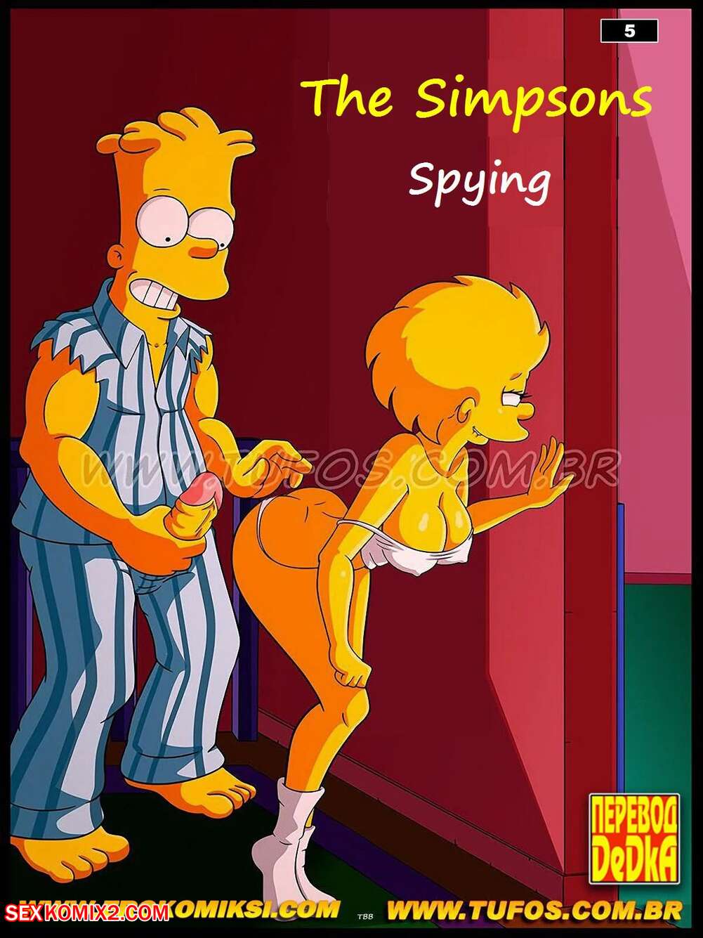 Porn comics The Simpsons. Chapter 5. The Simpsons. WC TF.