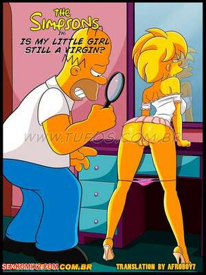 Porn comics The Simpsons. Chapter 8. The Simpsons. WC TF.