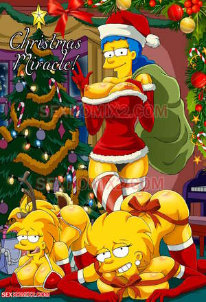 Porn comics The Simpsons. Christmas Miracle. by sexkomix2.com.