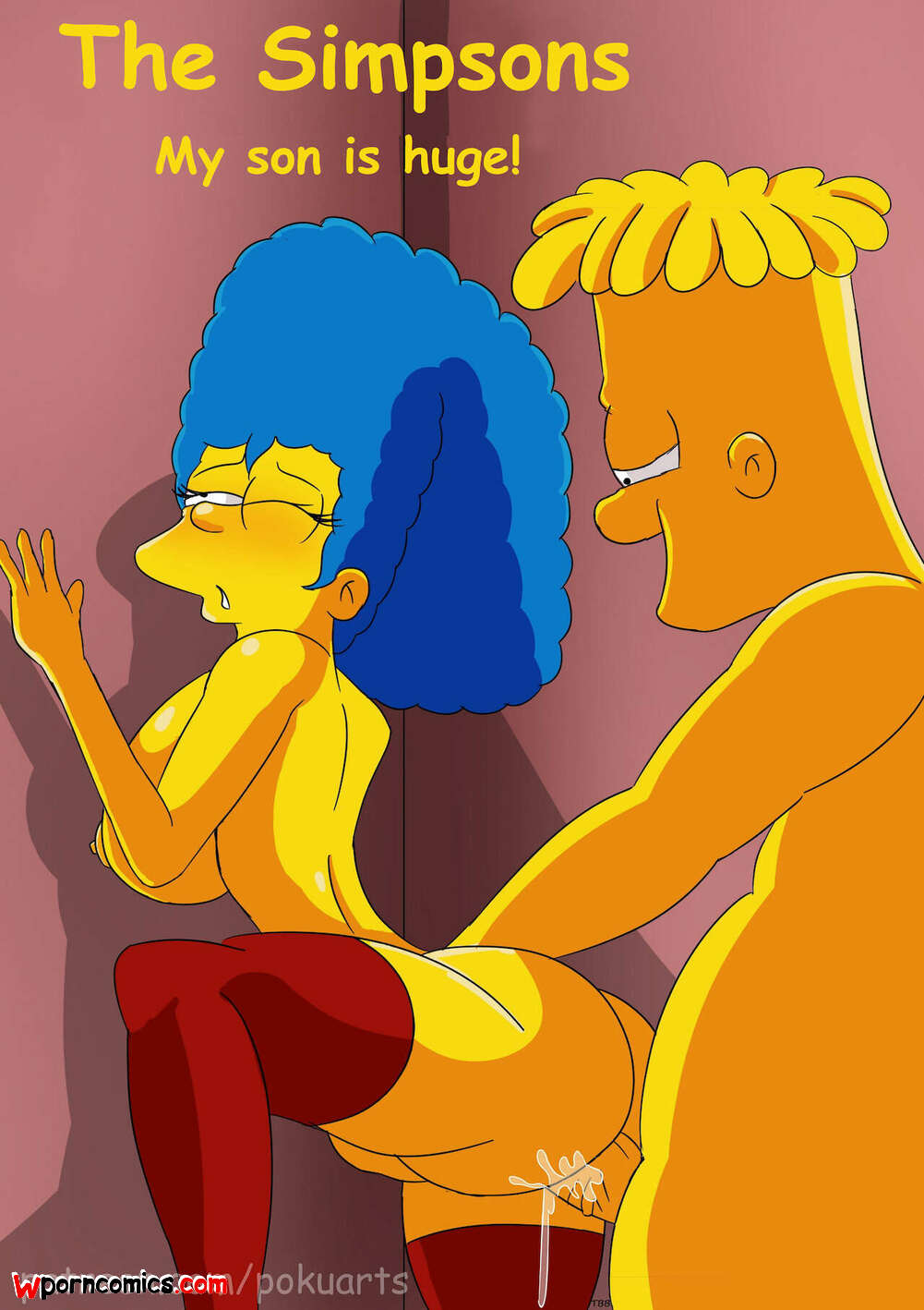 Porn comics The Simpsonss My Son is Huge. Pokuarts