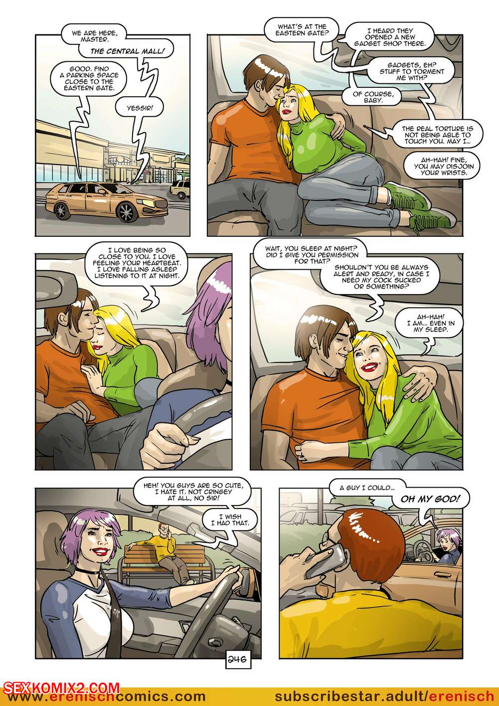 Porn comics The Stevensons. Part 4. Erenisch.