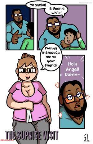 Porn comics The Suprise Visit. Sammylewdfrog