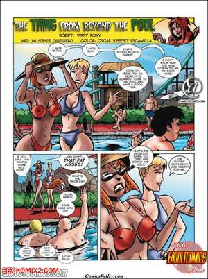 Porn comics The Thing From Beyond The Pool. Chapter 1. eAdultComics