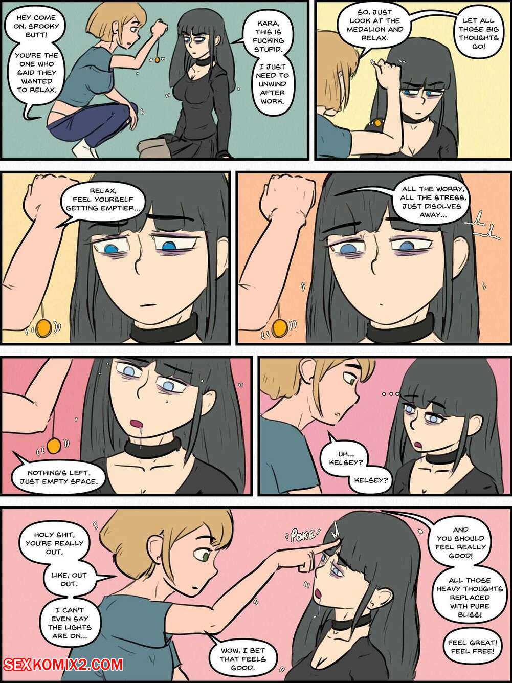 Porn comics The Weight of Bliss. Negative Inspiration