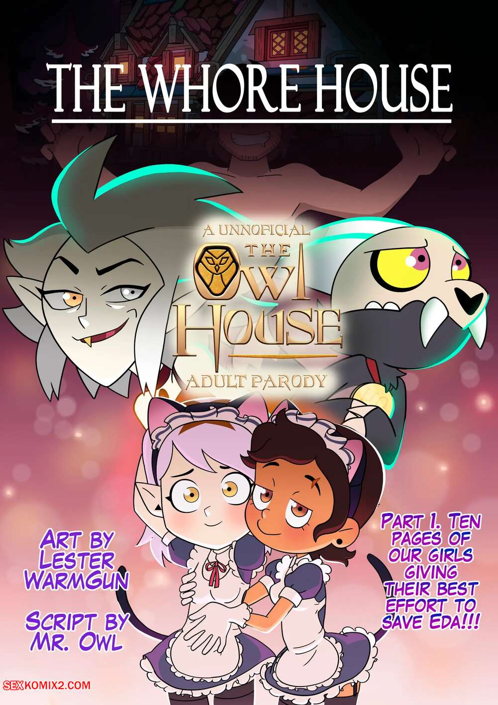 Porn comics The Whore House. Lester