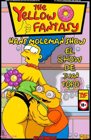 Porn comics The Yellow Fantasy 18. Hans Moleman Show. The Simpsons.