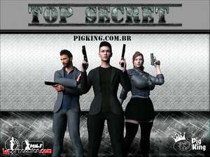 Porn comics Top Secret. Lynda, Nadine, Maxine. Chapter 1. PigKing.