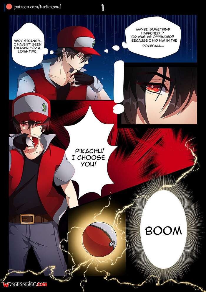 Porn comics Trainer Red With Pikachu. Turtles Soul