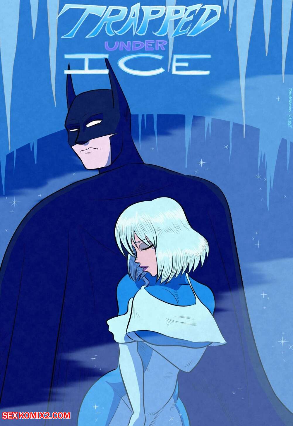 Porn comics Trapped Under Ice. Batman.The Arthman