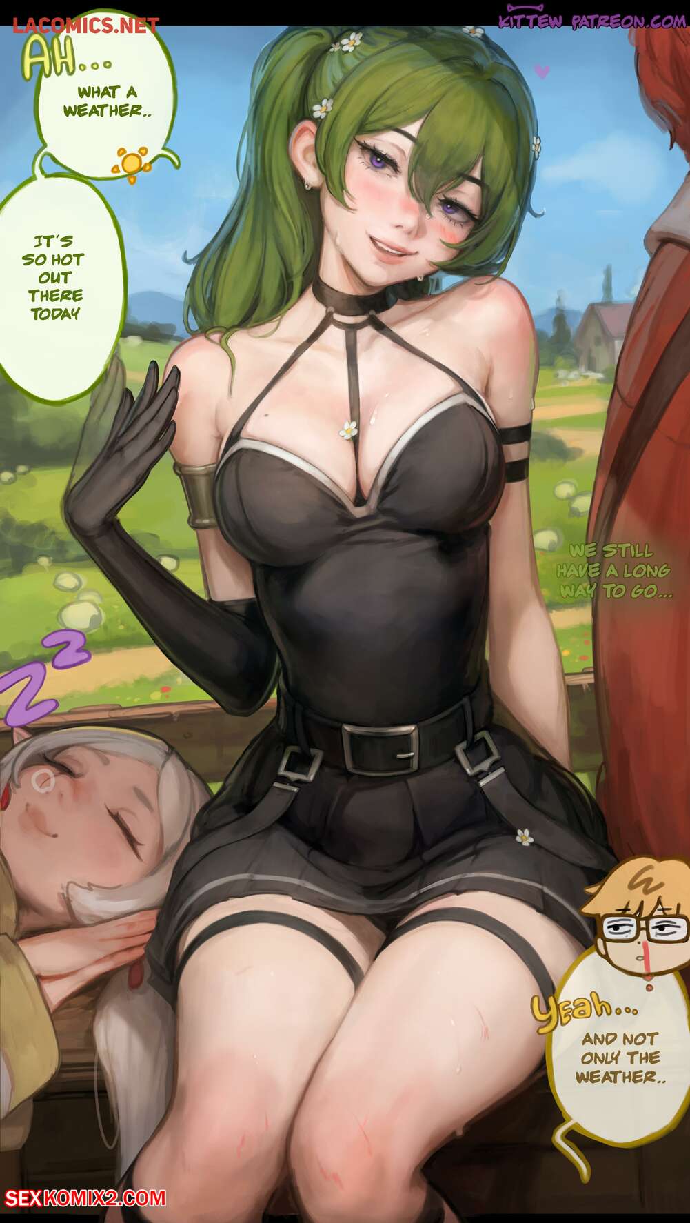 Porn comics Travel with Ubel. Kittew