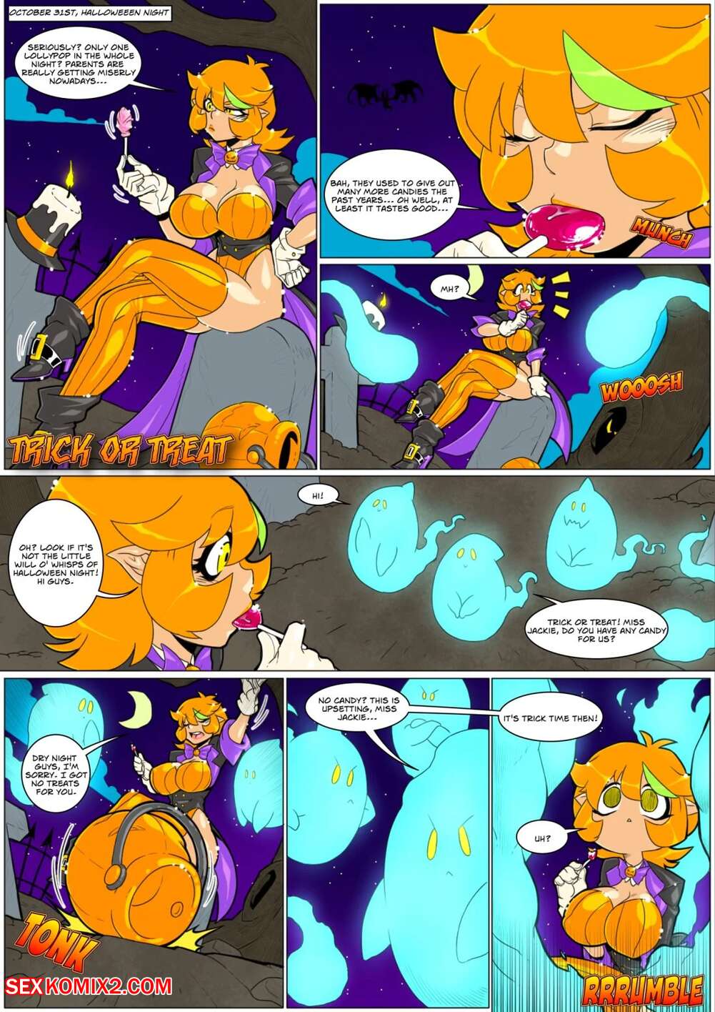 Porn comics Trick or Treat. Chapter 1. MADProject.