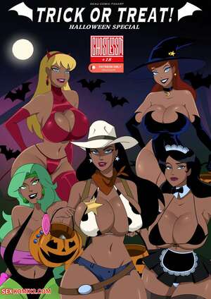 Porn comics Trick or Treat. Halloween Special. Ghostlessm