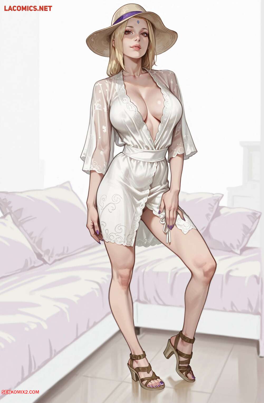 Porn comics Tsunade Set. Composure. Playful Sloth
