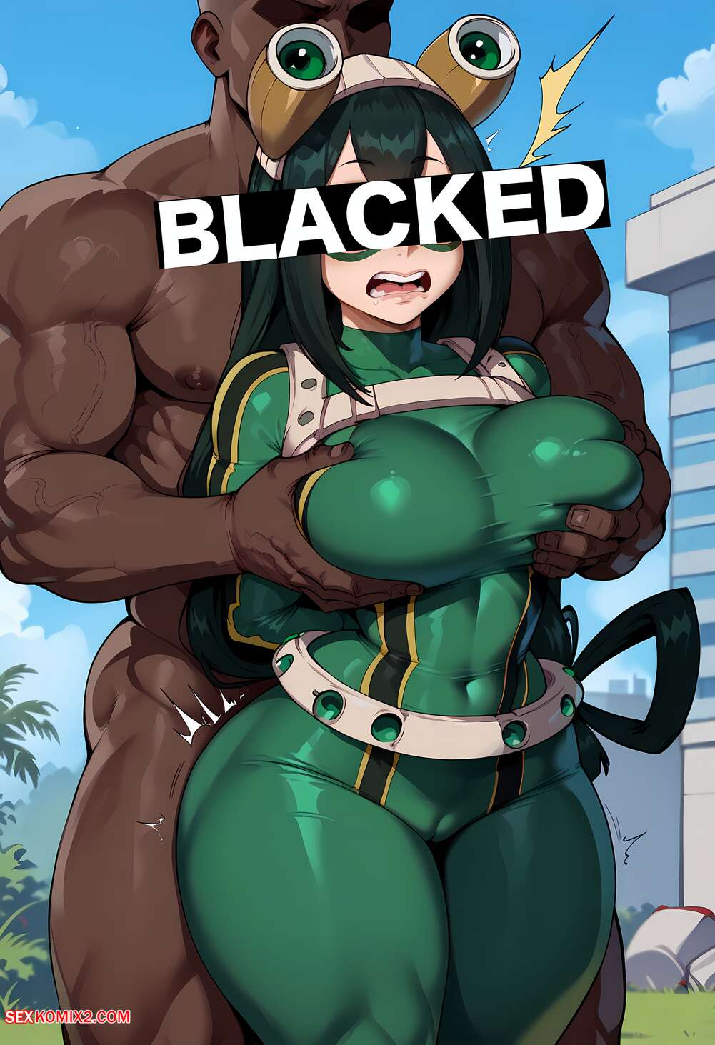 Porn comics Tsuyu Asui x BBC. Floxin