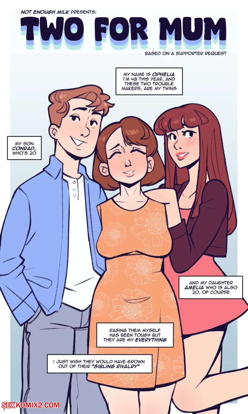 Porn comics Two For Mum. NotEnoughMilk