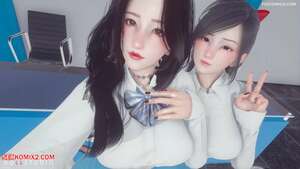 Porn comics Two Office Girls. DollStudio