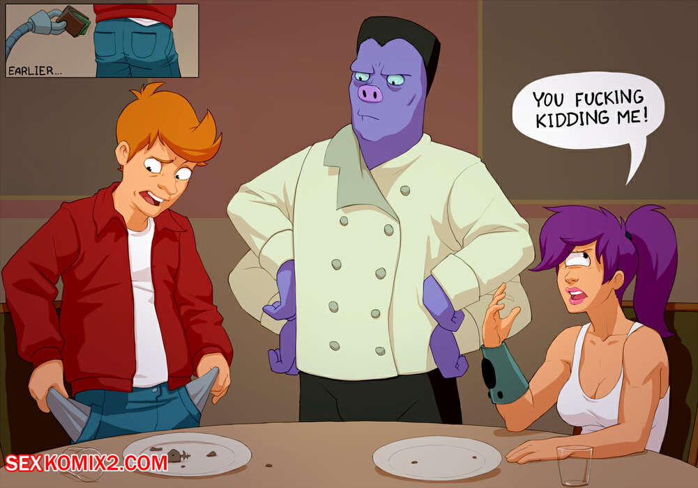Porn comics Typical date with Fry. Chapter 1. Futurama. Kotaotake.